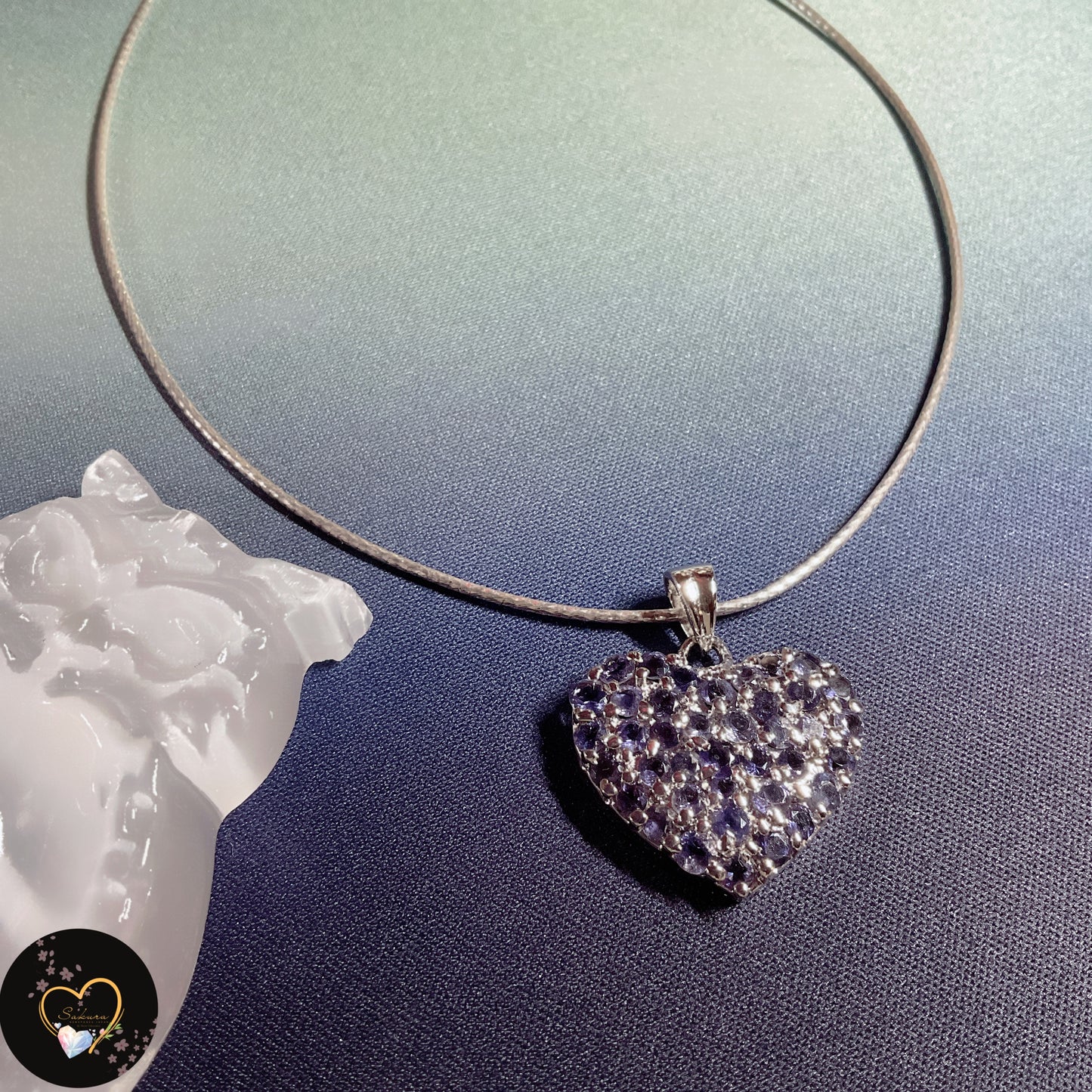 TANZANITE Heart Birthstone DECEMBER