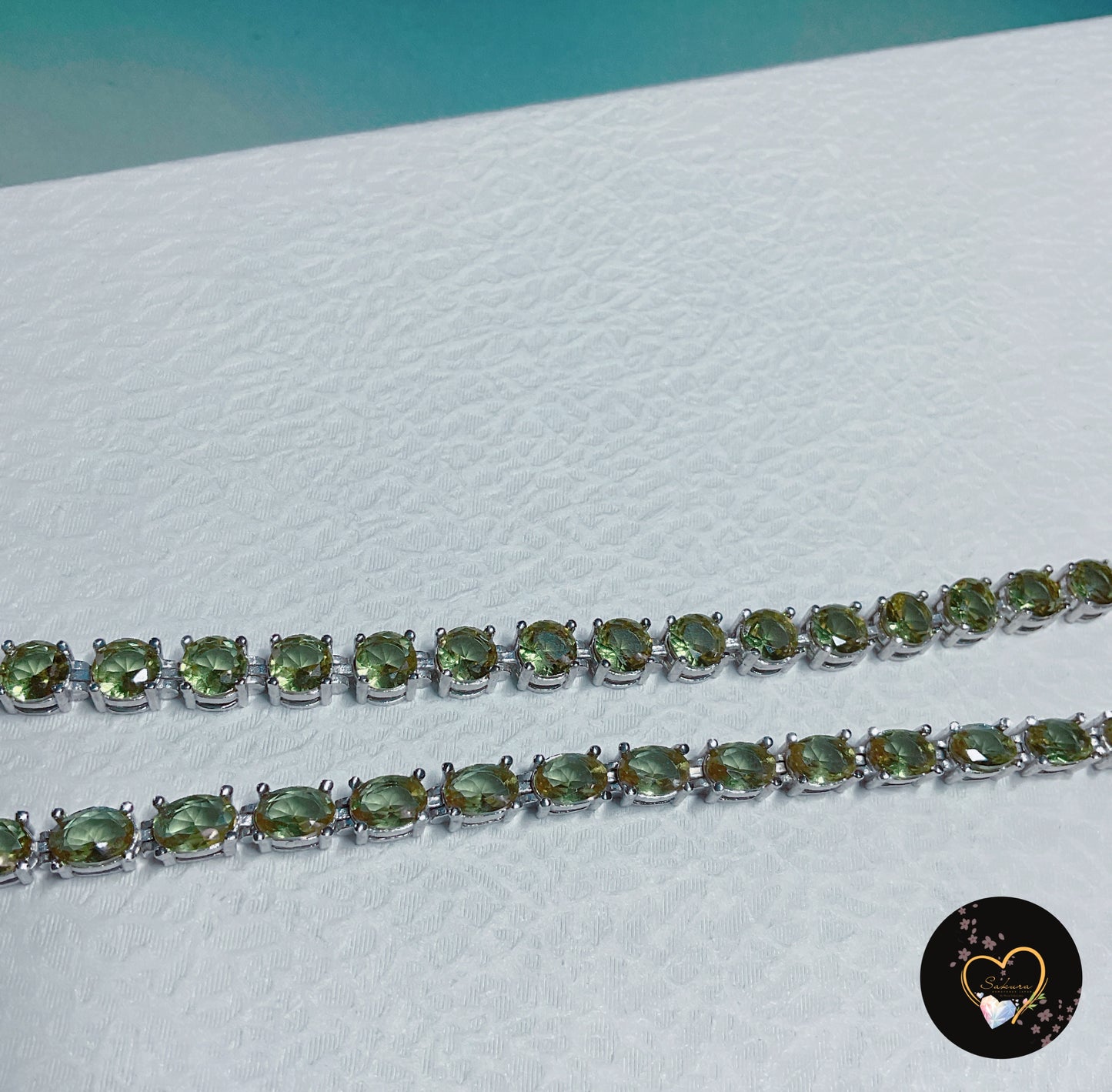 s925 Silver Natural Color-Change Gemstone ZULTANITE Bracelet Oval Cut