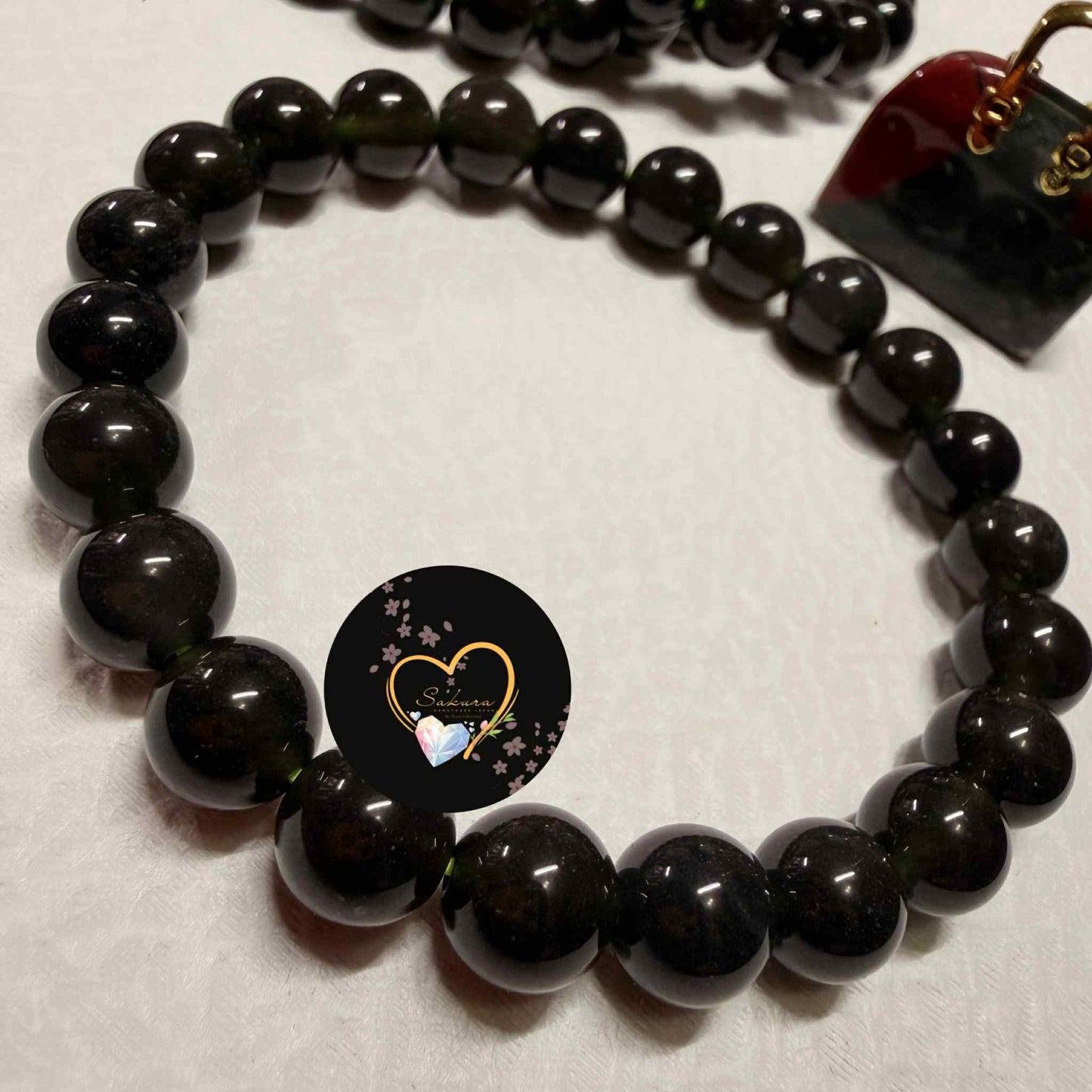 Natural Stone CHINTAMANI ( Saffordite ) Bracelet