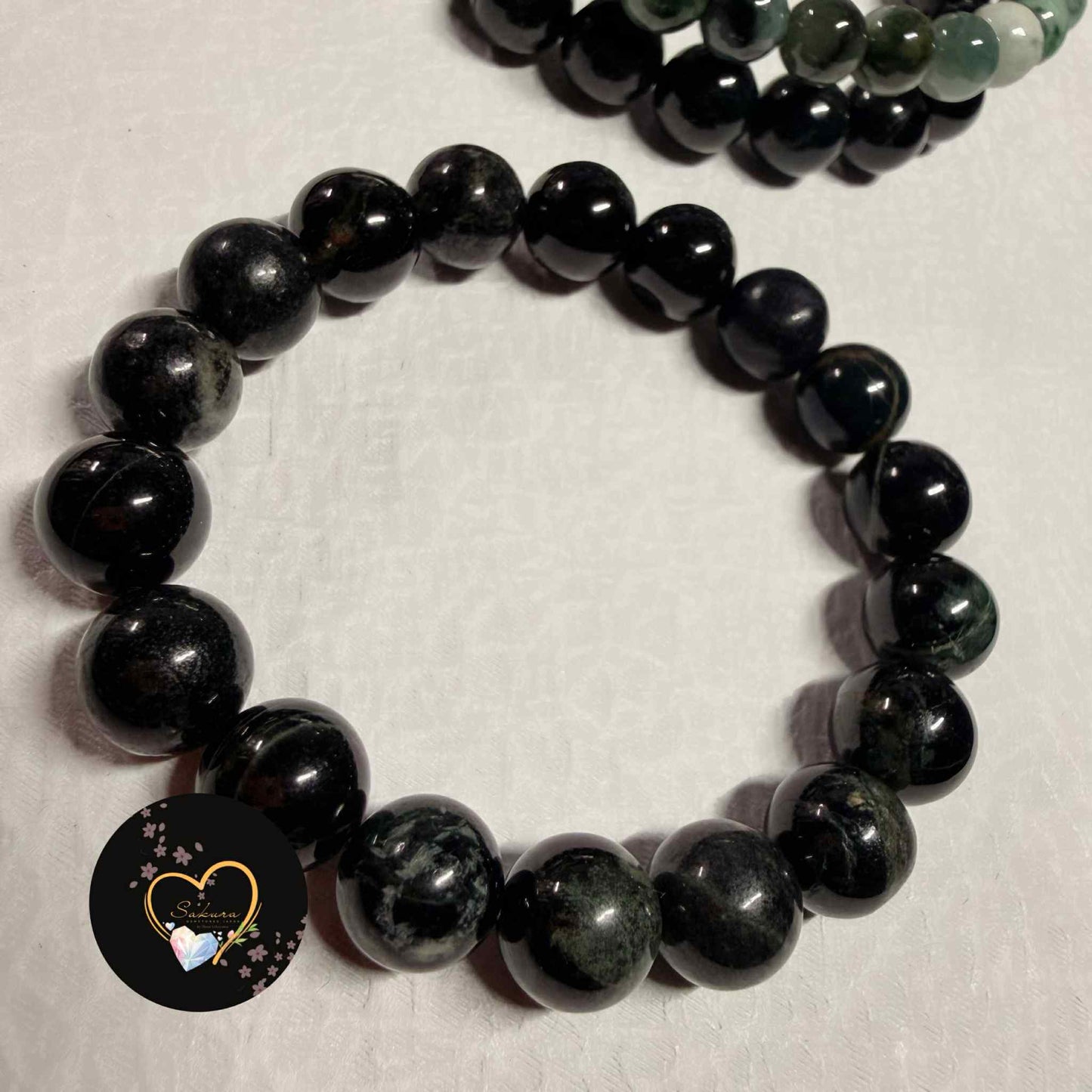 Natural BLACK Jade Bracelet