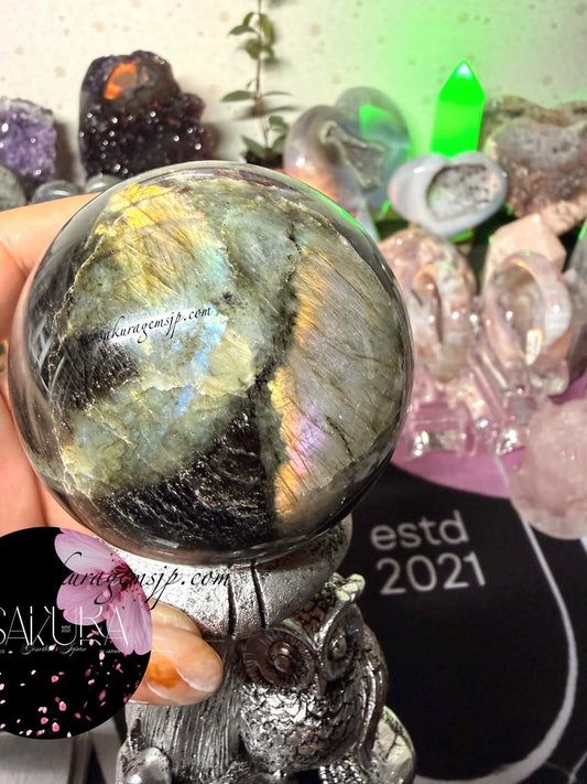Labradorite Spheres