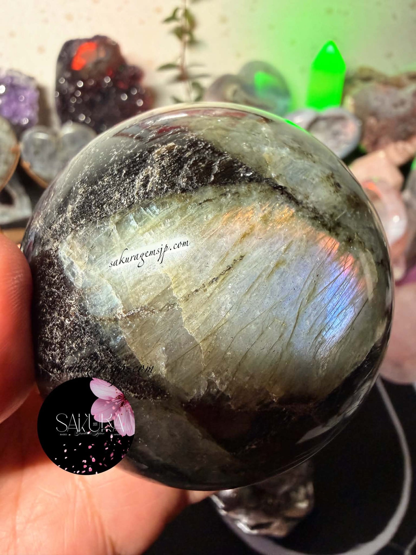 Labradorite Spheres