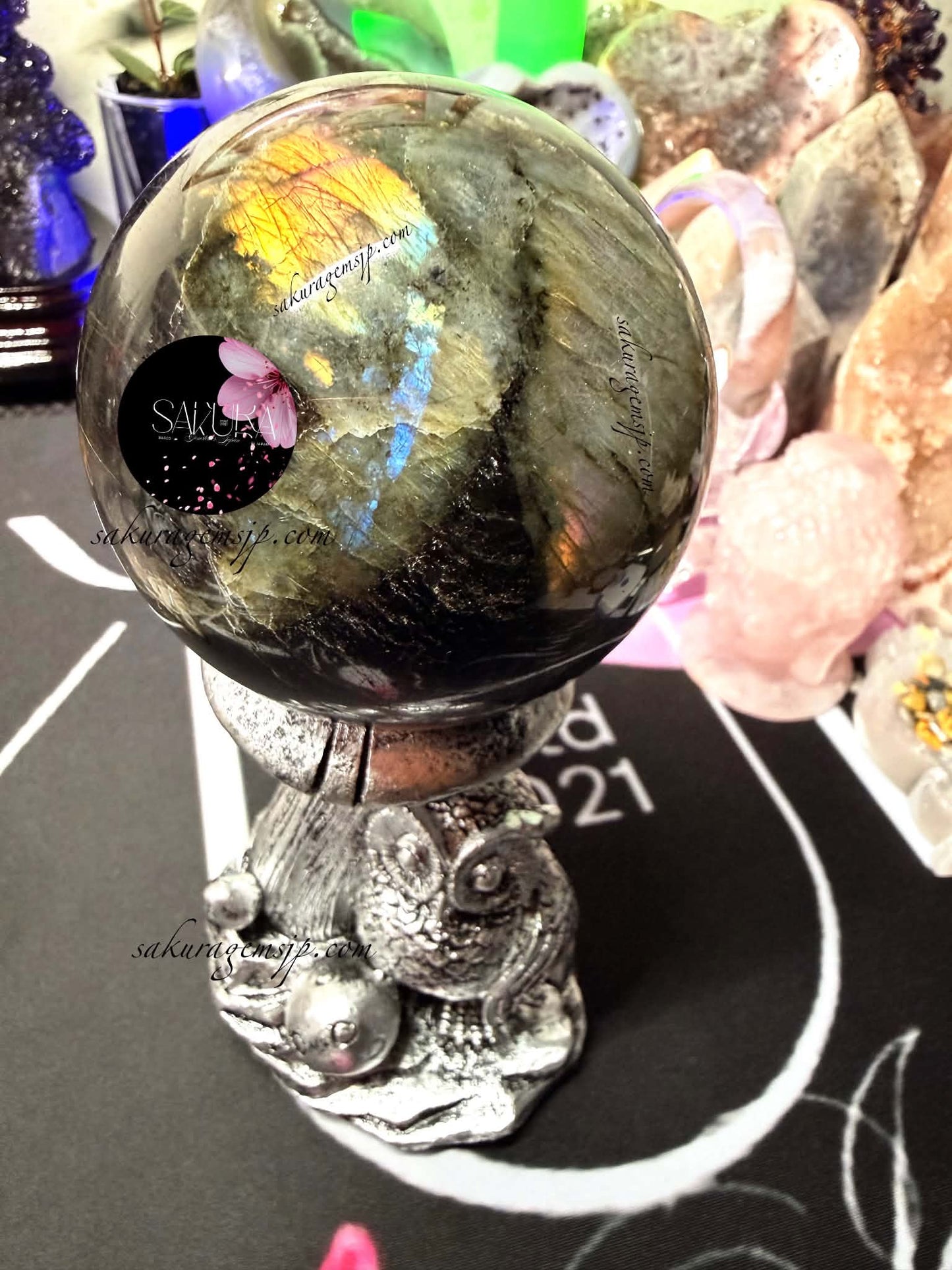 Labradorite Spheres