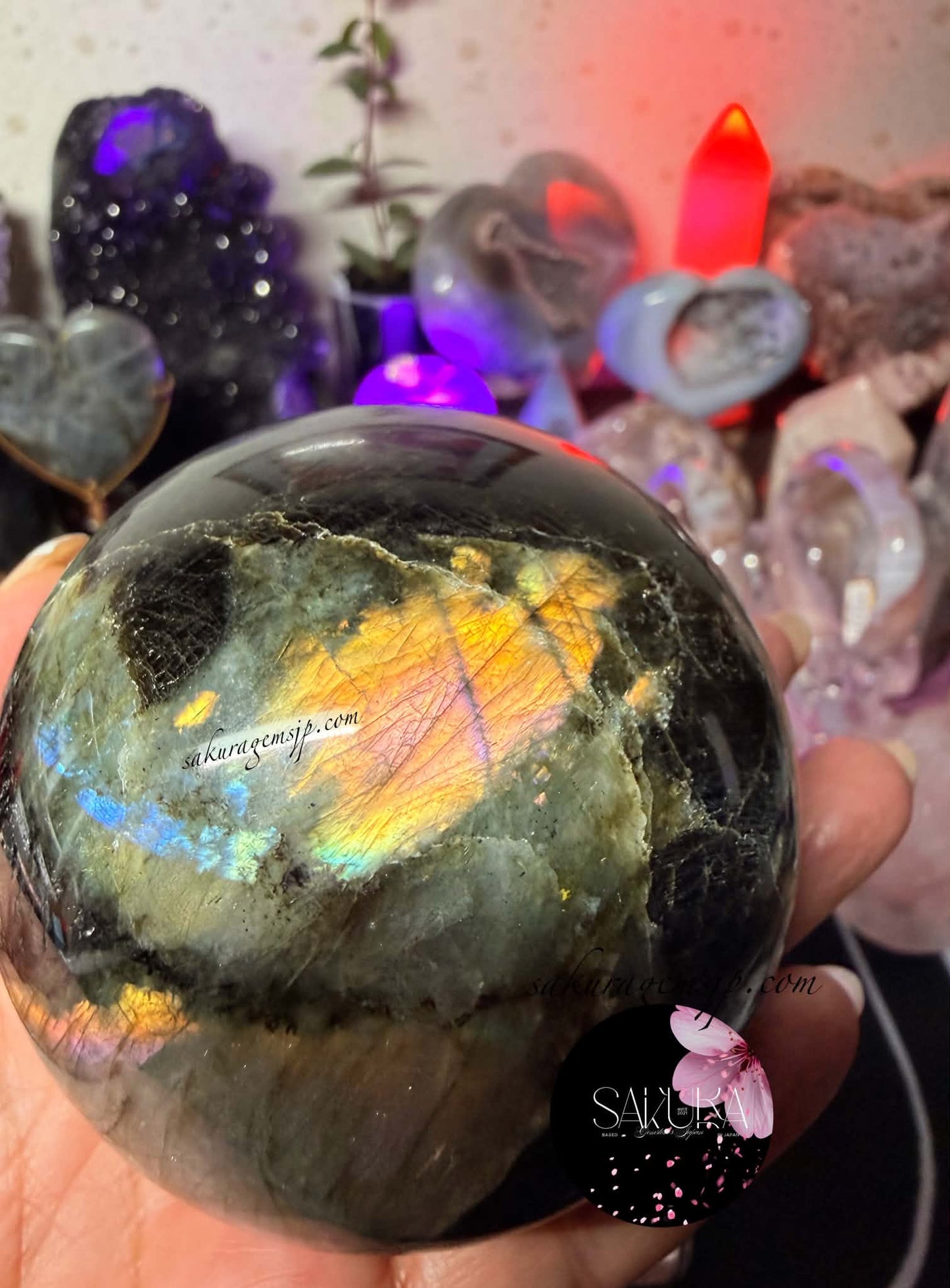 Labradorite Spheres