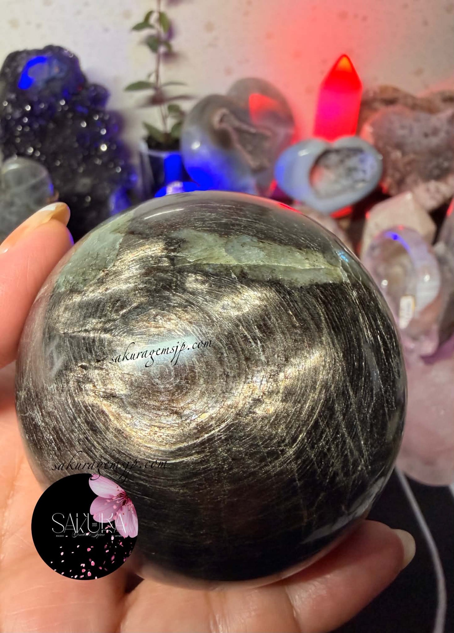 Labradorite Spheres
