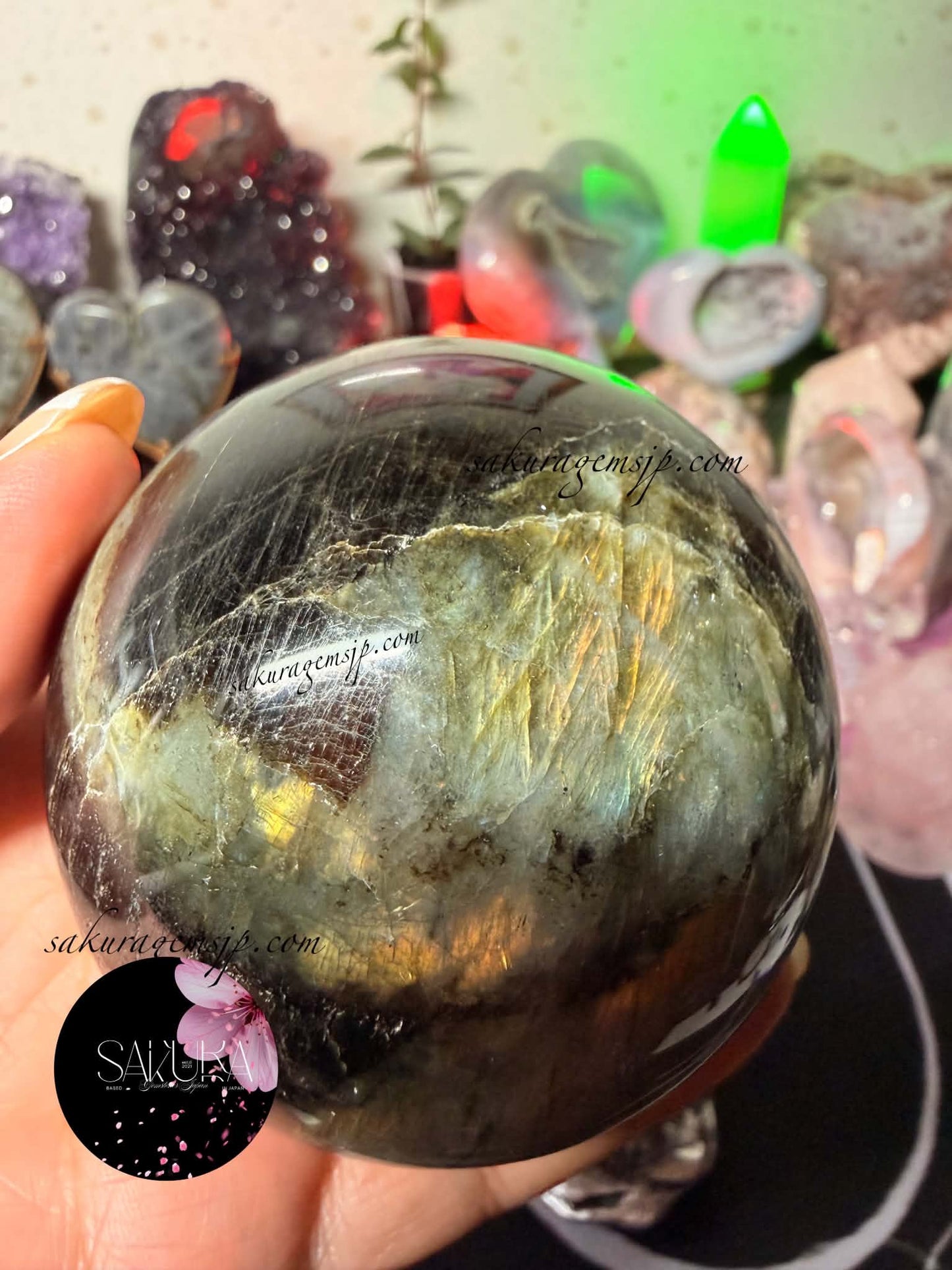 Labradorite Spheres