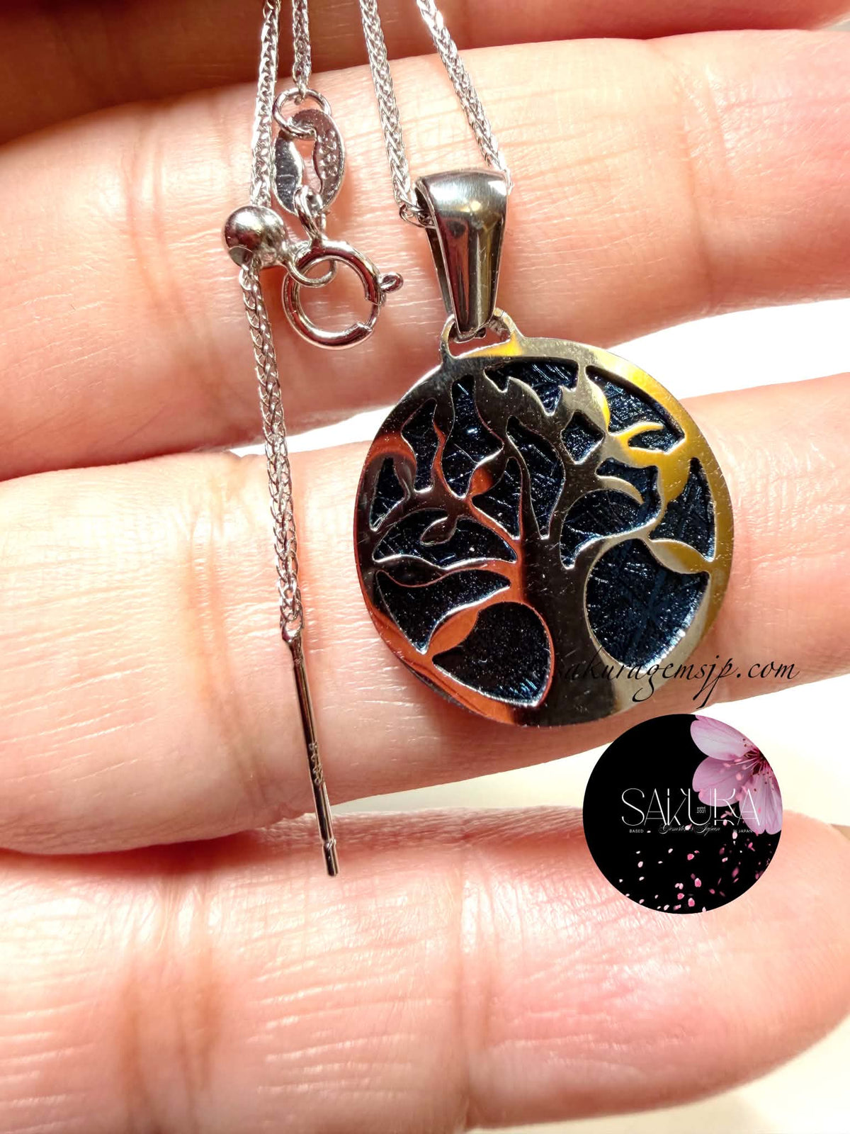 Meteorite Tree MOTIF Pendant s925 Silver