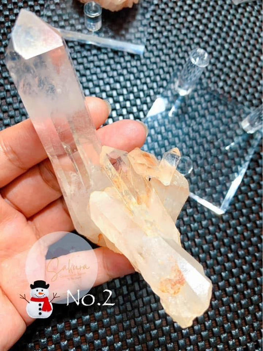 Natural Clear Quartz Cluster fr: Madagascar 🇲🇬