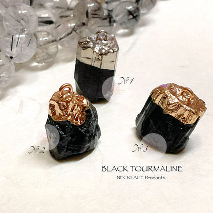 BLACK Tourmaline Pendant’s