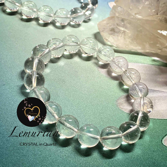 LEMURIAN Crystal in Quartz Bracelet