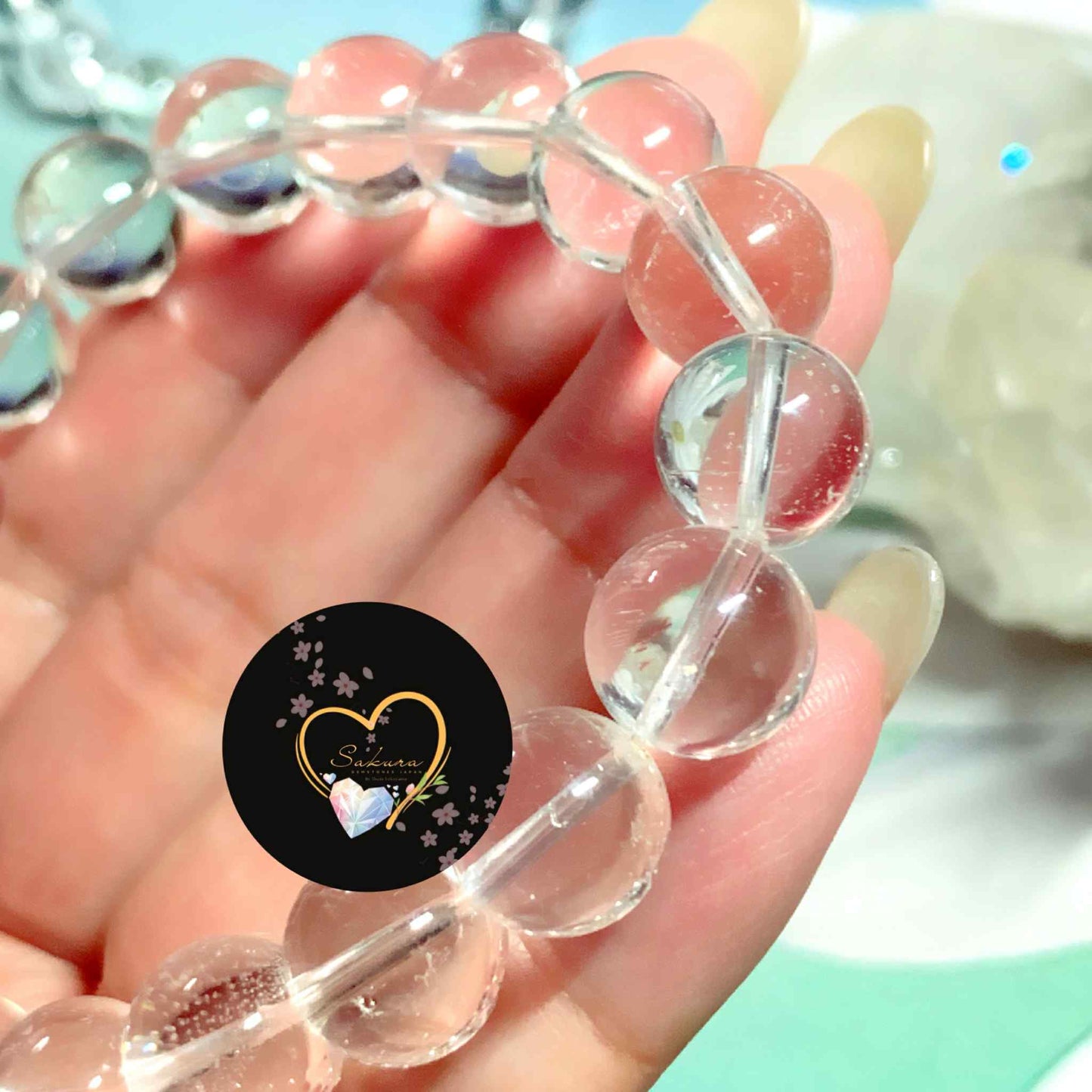 LEMURIAN Crystal in Quartz Bracelet